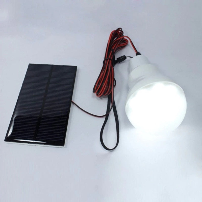 Solar Lamp  Power Light Outdoor 12 led  Portable Light