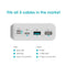 30000mAh  Sense 8+ Power Bank Portable External Battery With PD Two-way Fast Charging
