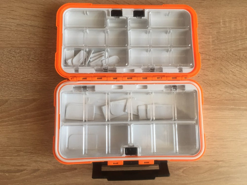 20CM Fishing Tackle Box 28 Grids Compartments 4Color Fish Lure Line Hook Fishing Tackle Fishing Accessories Box