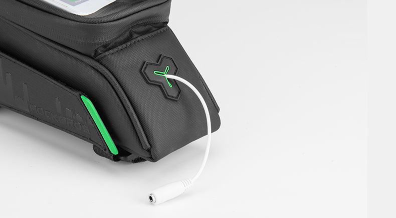 Bicycle Bag Front Tube touch Screen Saddle Bag Waterproof Cycling Frame 5.8/6 Inch