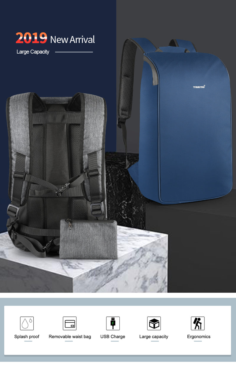 2020 New High Quality Waterproof Travel Backpacks Men Large Capacity Shockproof Fashion