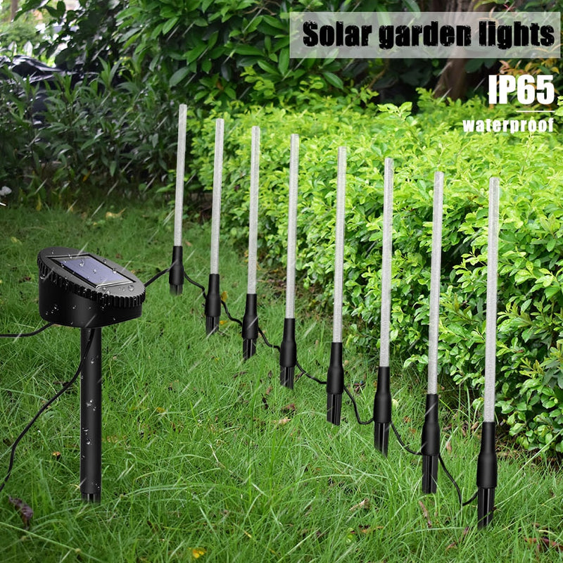 Lawn Landscape Decoration Garden Stick Stake Light Lamp Set