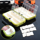 20CM Fishing Tackle Box 28 Grids Compartments 4Color Fish Lure Line Hook Fishing Tackle Fishing Accessories Box