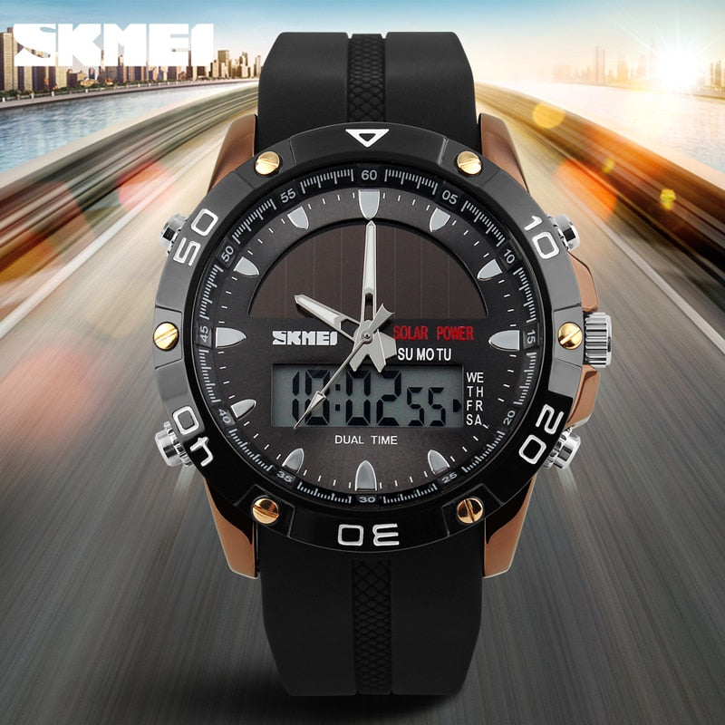 New Outdoor Brand Quartz Men's Watches Casual Chronograph Sports Waterproof