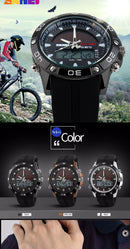 New Outdoor Brand Quartz Men's Watches Casual Chronograph Sports Waterproof