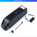 Electric Bike Battery Hailong Samsung 18650 Cells Pack 52V 14Ah 48V 36V 12Ah 17.5Ah Powerful Bicycle Lithium Battery USB Port