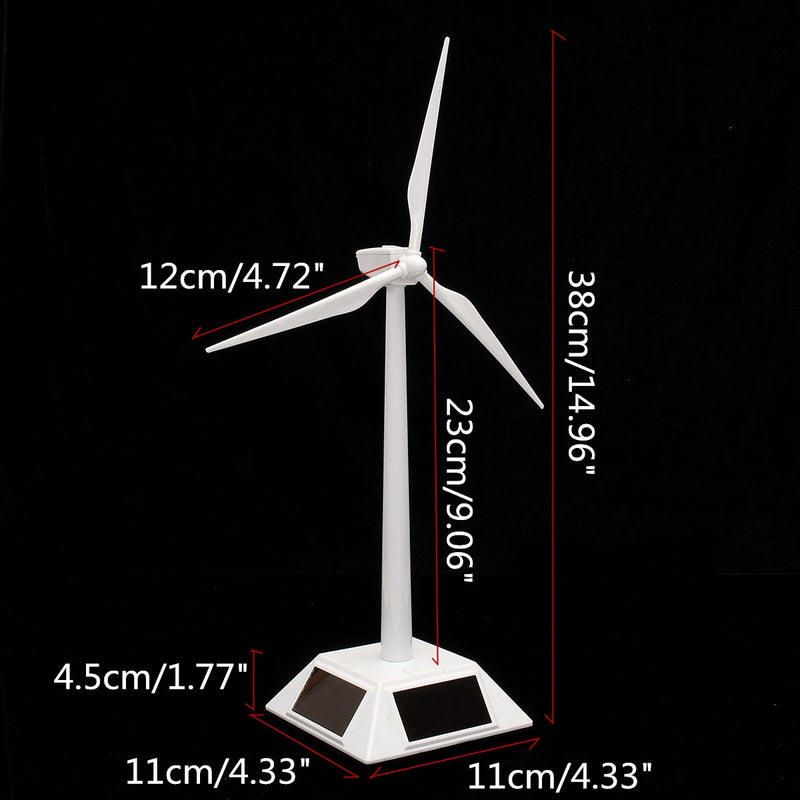 Solar Wind Generator Model and Exhibition Stand Windmill Educational Assembly Kit