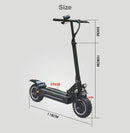 Electric Scooter with 60V/3200W fat tire big wheel electric scooters adults with Oil Brake