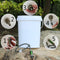 Mini-well water filter system with 2000 Liters filtration capacity .
