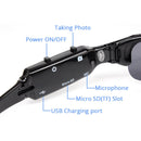 Light-weight DVR Sunglasses Camera TF Mini Audio Video Recorder High Quality Mini DV Video Recorder Stylish Eyewear For Adult