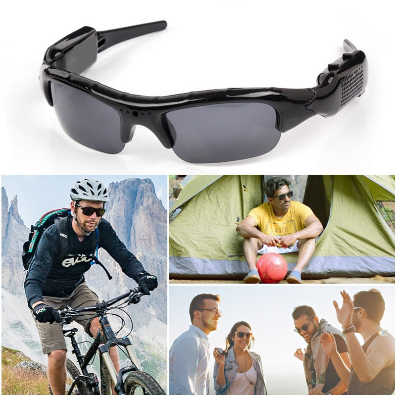 Light-weight DVR Sunglasses Camera TF Mini Audio Video Recorder High Quality Mini DV Video Recorder Stylish Eyewear For Adult