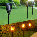 72 LED Flame Solar Torch Lights  Dancing Flickering  Waterproof Solar Torch Light Garden