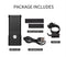 20000 Lumen Bicycle Light USB Rechargeable  Waterproof LED Headlight as Power Bank Bike Accessories