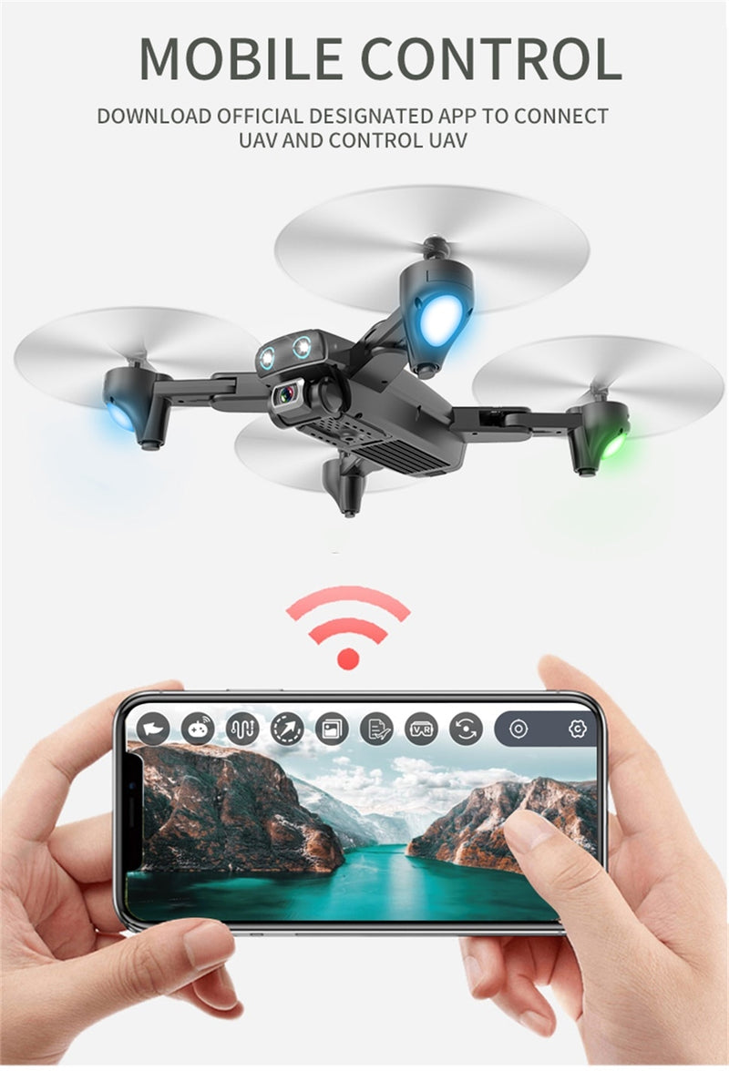 S167 GPS Drone With Camera 5G RC Quadcopter Drones HD 4K WIFI FPV Foldable Off-Point Flying Photos Video Dron Helicopter Toy