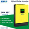 Grid Tied Solar Inverter 3000 W 48 V 220 V Hybrid r 450 V dc PV Input 60 A MPPT Solar Charger 60 A Battery Charger