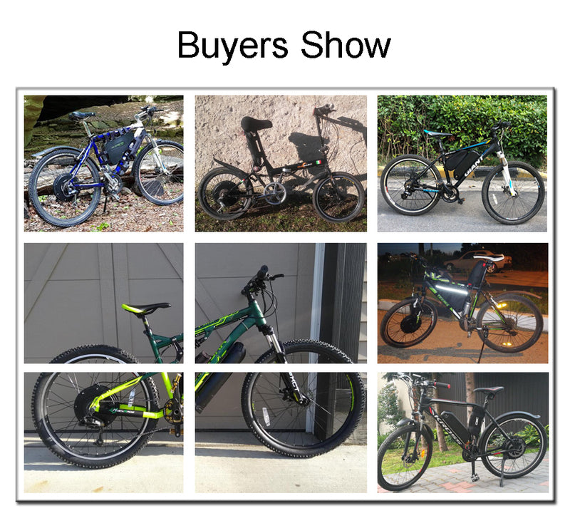 Electric bike Conversion Kit Bluetooth 36V 48V 250W 350W 500W 1000W 1500W 20-29inch EBike Front Rear Bicycle hub Motor Wheel