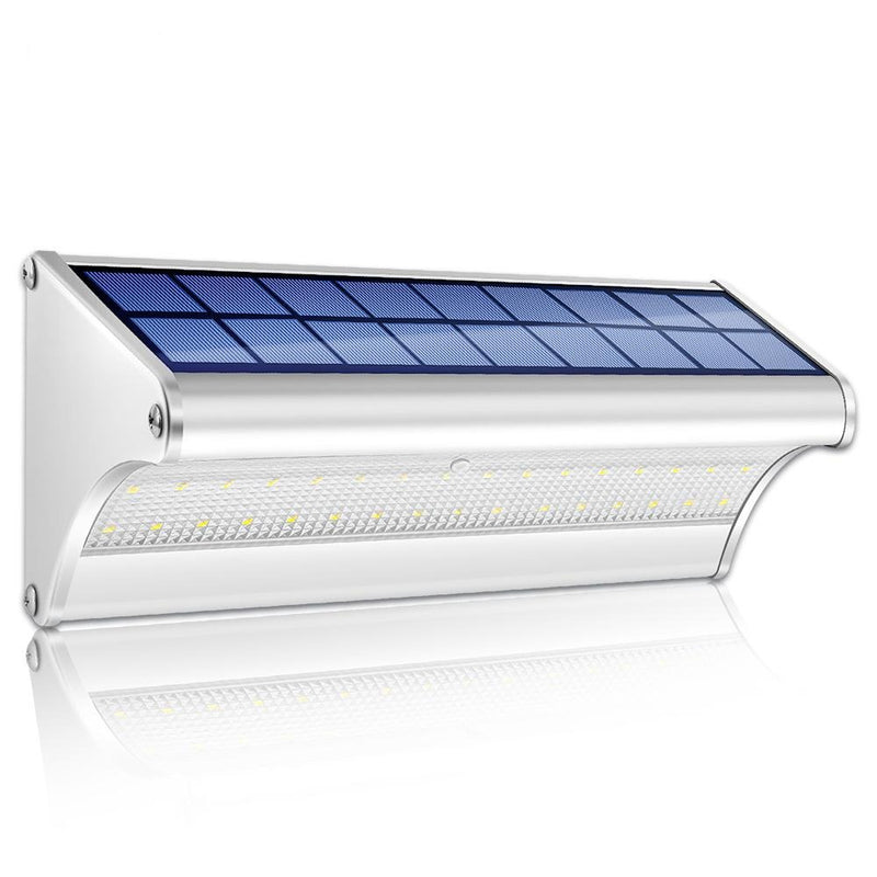 LED Solar Power Lamp PIR Motion Sensor Wall Light Outdoor Waterproof  Energy Saving Lamp