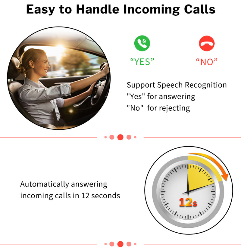 Handsfree Bluetooth Car Kit Sun Visor Speaker Auto Wireless Speakerphone