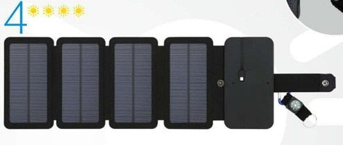 20 W folding Solar Panels Cells Charger battery sun power USB Output fast charging Devices Portable for Smartphones