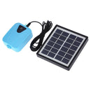 Solar Powered Water Oxygen Pump Pond Aerator Aquarium Air Pump