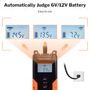 Automatic Car Battery Charger 12V Intelligent Auto Pulse Repair Maintainer Trickle Charging for Motorcycle Moto 6V 12 V