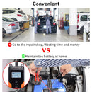 Automatic Car Battery Charger 12V Intelligent Auto Pulse Repair Maintainer Trickle Charging for Motorcycle Moto 6V 12 V