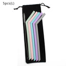 Eco food grade silicone reusable straw FDA certification