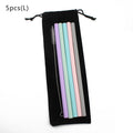 Eco food grade silicone reusable straw FDA certification