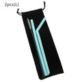 Eco food grade silicone reusable straw FDA certification