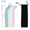 Eco food grade silicone reusable straw FDA certification