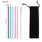 Eco food grade silicone reusable straw FDA certification