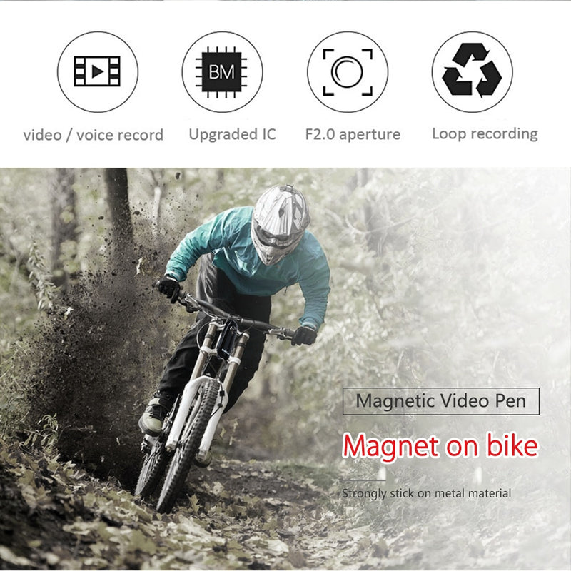 Mini Camera Full HD 1080P Portable Camara Body Cam Motorcycle Bike Motion