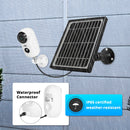 1080P Wifi Battery IP Camera Outdoor Solar Panel Wireless Rechargeable Camera Waterproof