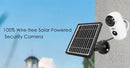 1080P Wifi Battery IP Camera Outdoor Solar Panel Wireless Rechargeable Camera Waterproof