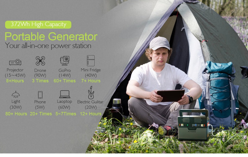 ALLPOWERS 110 V  AC Power Bank Pure Sine Wave Portable Generator Power Station Powering Car Refrigerator TV Drone Laptops.