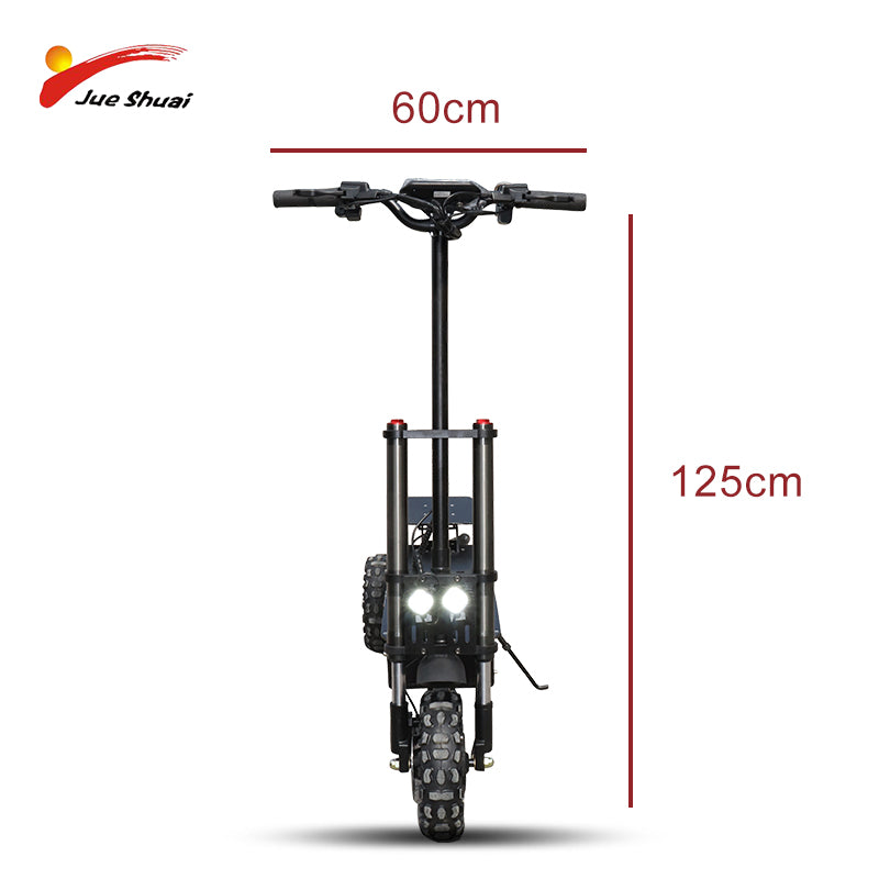 80KM/H Electric Scooter Powerful 3x1600W Motor 11" Three Motor Wheel Samsung 42AH