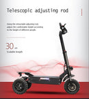 80KM/H Electric Scooter Powerful 3x1600W Motor 11" Three Motor Wheel Samsung 42AH