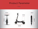 80KM/H Electric Scooter Powerful 3x1600W Motor 11" Three Motor Wheel Samsung 42AH