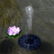 Round Solar Fountain Floating Water Fountain Fontaine For Garden Decoration Solar Fontein Pool Pond Waterfall