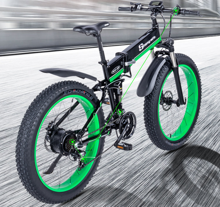 Electric bicycle 1000 W Electric Beach Bike 4.0 Fat Tire Electric Bike  48 V men  e-bike 26 inch Bicycle