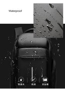 Waterproof Laptop Backpack 15.6 15 16 inch men Large Backpack Outdoor Travel Multi-function