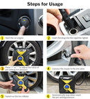 Digital Car Tire Inflatable Pump Auto Portable Air Compressor for Cars Wheel Tires Electric 12V Mini Tyre Inflator