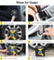 Digital Car Tire Inflatable Pump Auto Portable Air Compressor for Cars Wheel Tires Electric 12V Mini Tyre Inflator