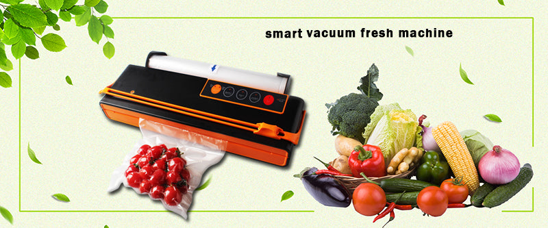 Vacuum Sealer Packing Machine Food Saver Automatic Cutting  10 free bags.