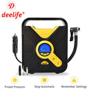 Digital Car Tire Inflatable Pump Auto Portable Air Compressor for Cars Wheel Tires Electric 12V Mini Tyre Inflator