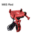 3.5-7 Inch Motorcycle Bicycle Phone Navigation Fixed Bracket Aluminum Alloy Phone Holder With USB Power Charger