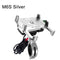3.5-7 Inch Motorcycle Bicycle Phone Navigation Fixed Bracket Aluminum Alloy Phone Holder With USB Power Charger