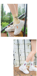 Women 2020 funny face socks cotton