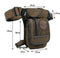 High Quality Men's Canvas Drop Leg Bag Military Motorcycle Multi-purpose Messenger Shoulder Bags Belt Hip Bum Waist Fanny Pack