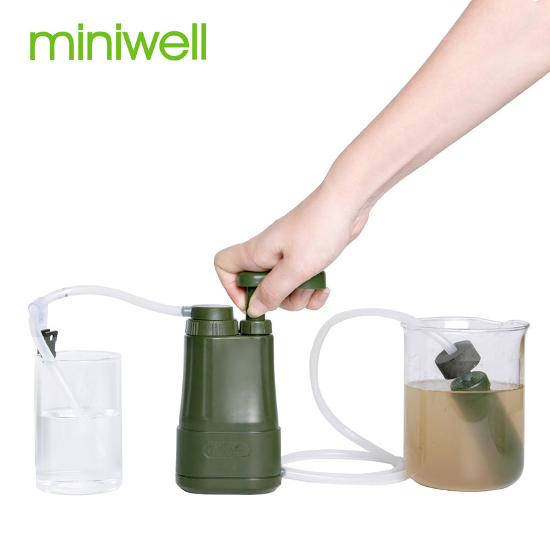 Water Purification mini Pump Filter Purifier for Hiking, Camping, Fishing,Travelling